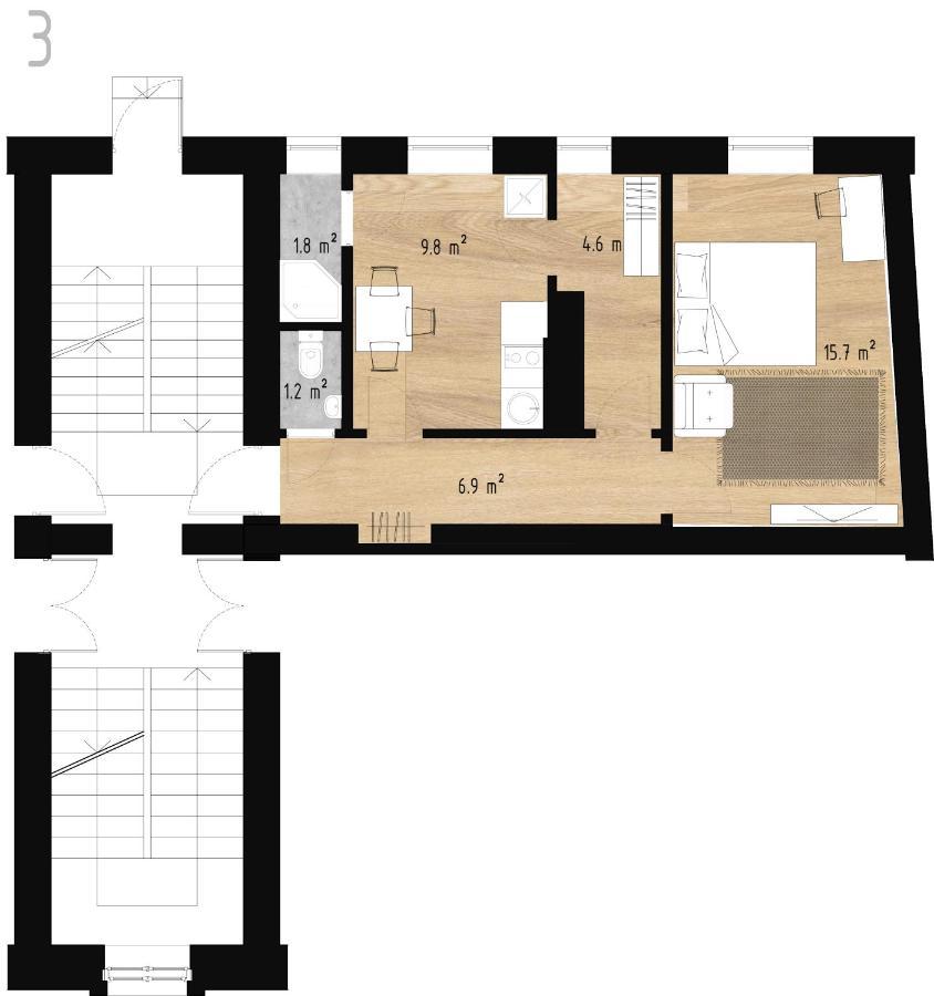 Stories Writer'S Ap 40Sqm Renovated Free Parking Διαμέρισμα Ρίγα Εξωτερικό φωτογραφία